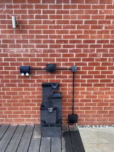 Outside Socket and light/fountain switch Outside Socket and light/fountain switch